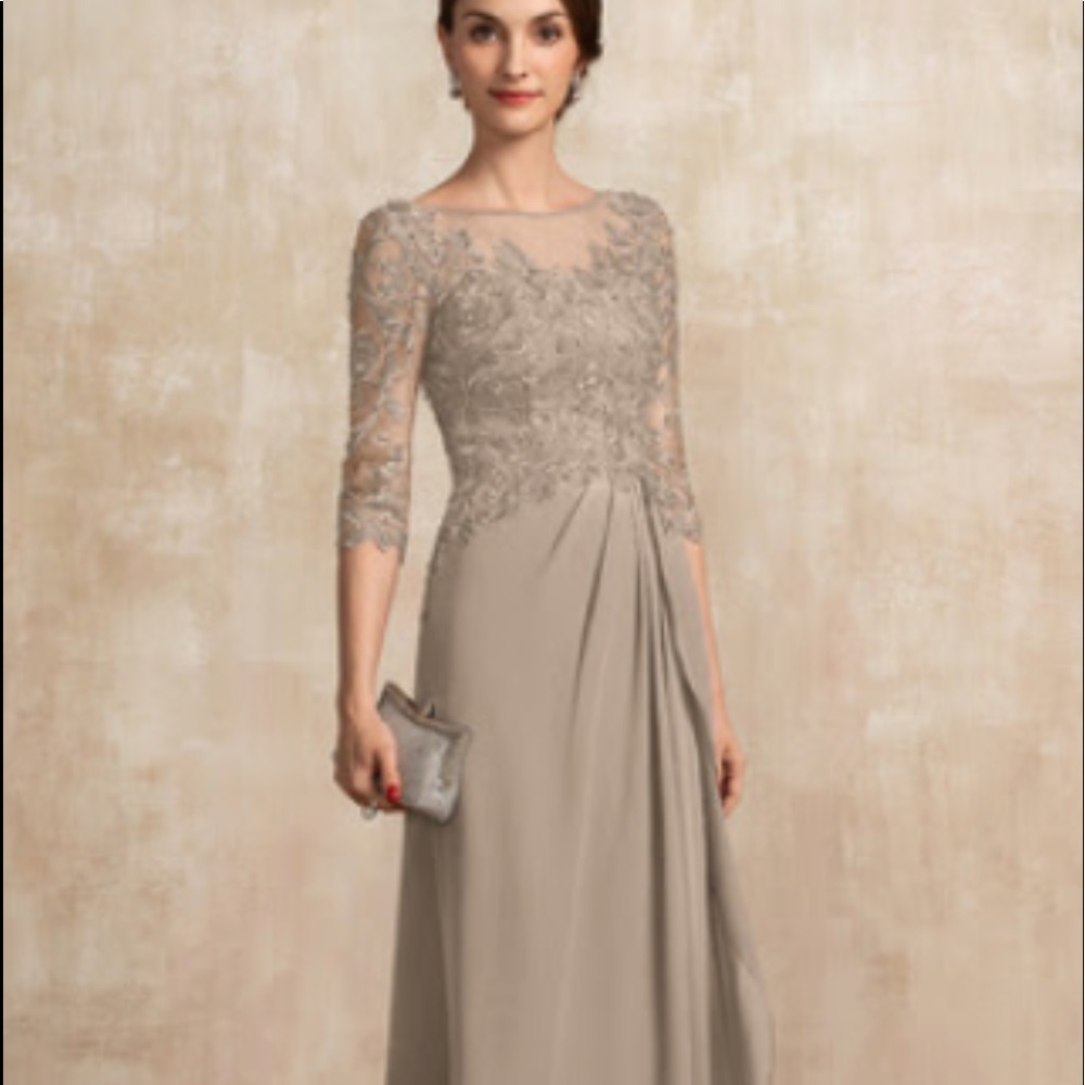 Mother of the bride gorgeous long dress